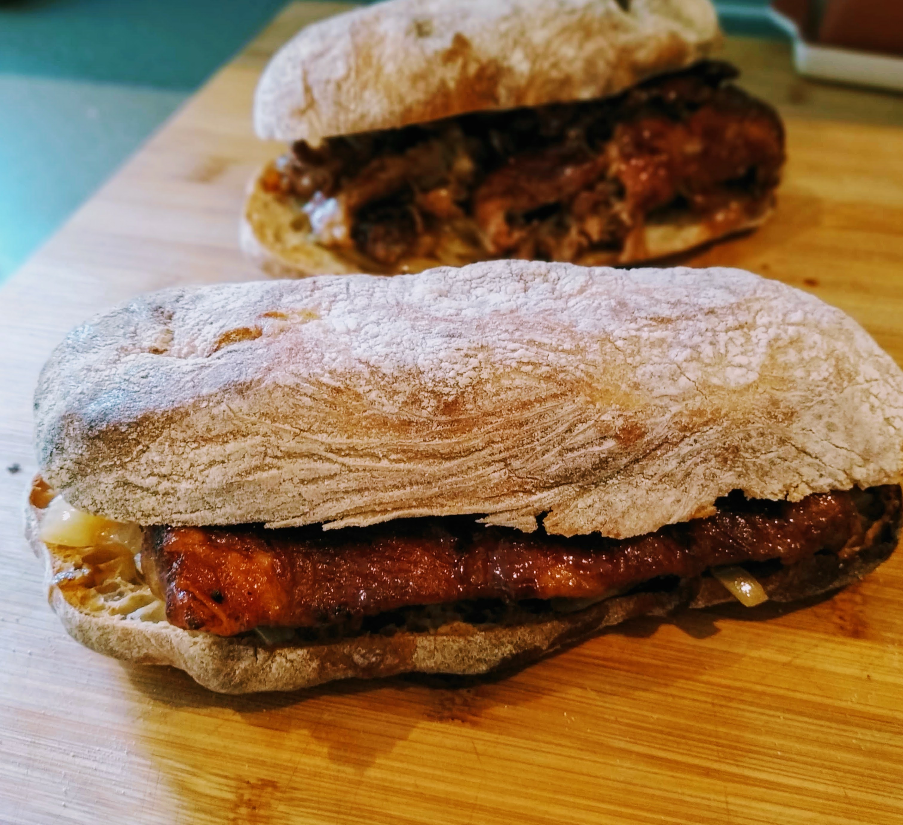 Rib sandwich – Al cooks